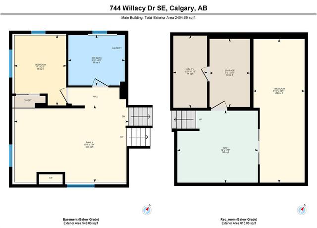744 Willacy Drive Se, House detached with 4 bedrooms, 3 bathrooms and 2 parking in Calgary AB | Image 35