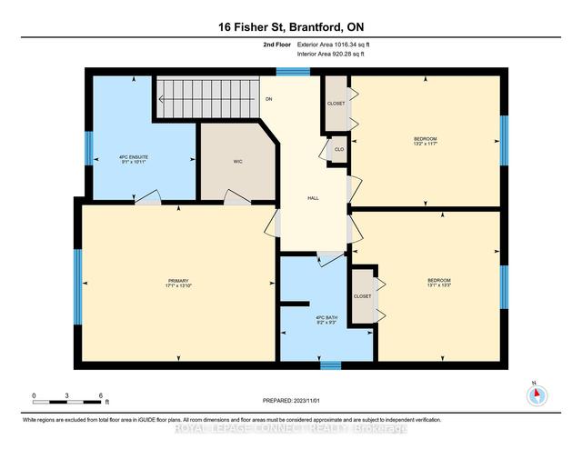 16 Fisher St, House detached with 3 bedrooms, 4 bathrooms and 4 parking in Brantford ON | Image 29