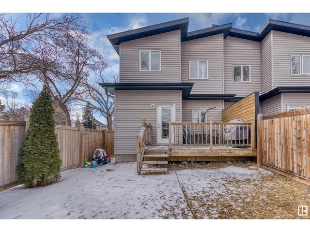 11303 127 St Nw, House semidetached with 3 bedrooms, 2 bathrooms and null parking in Edmonton AB | Image 46