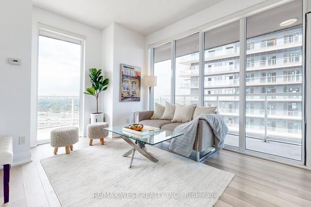 1908 - 56 Annie Craig Drive Dr, Condo with 2 bedrooms, 2 bathrooms and 1 parking in Toronto ON | Image 1