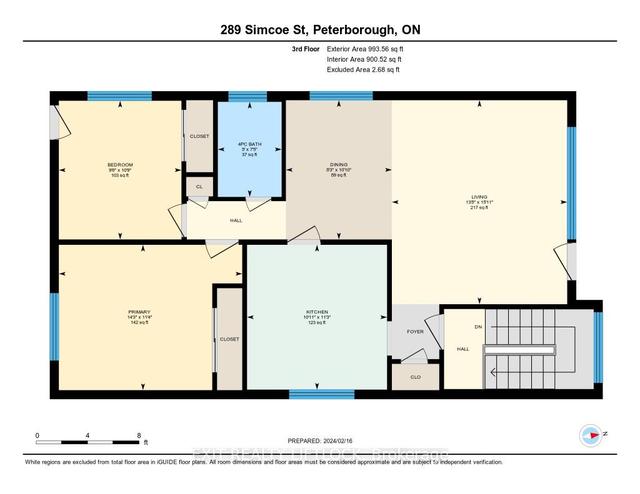 289 Simcoe St, House detached with 2 bedrooms, 3 bathrooms and 3 parking in Peterborough ON | Image 13