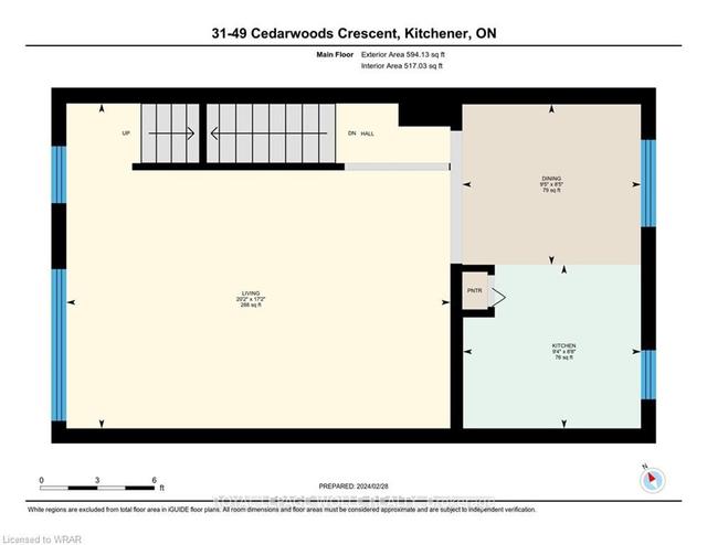 31 - 49 Cedarwoods Cres, Townhouse with 3 bedrooms, 2 bathrooms and 2 parking in Kitchener ON | Image 20