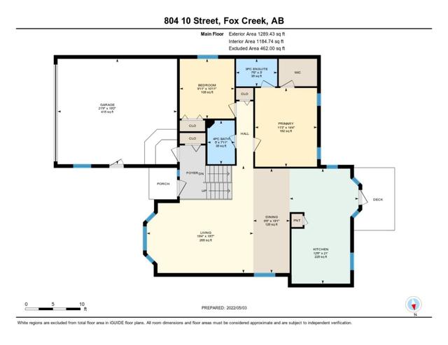 804 10 Street, House detached with 4 bedrooms, 3 bathrooms and 4 parking in Fox Creek AB | Image 2