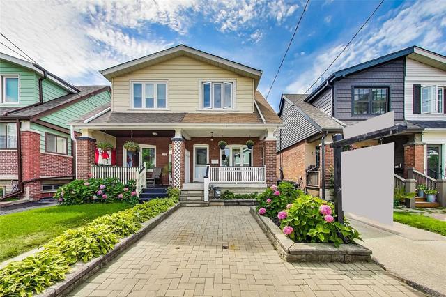 145 Springdale Blvd, House semidetached with 3 bedrooms, 2 bathrooms and 1 parking in Toronto ON | Image 1