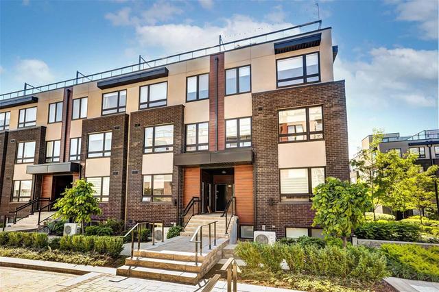 312 - 1110 Briar Hill Ave, Townhouse with 2 bedrooms, 2 bathrooms and 1 parking in Toronto ON | Image 1