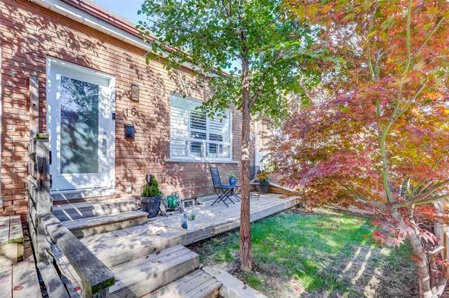 16 Crocker Ave, House semidetached with 1 bedrooms, 2 bathrooms and 0 parking in Toronto ON | Image 12