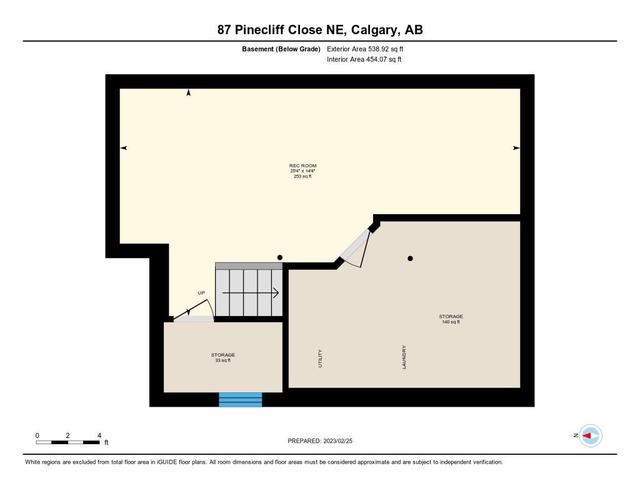 87 Pinecliff Close Ne, Home with 3 bedrooms, 1 bathrooms and 1 parking in Calgary AB | Image 31