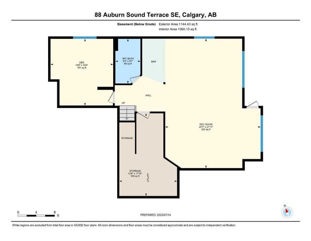 88 Auburn Sound Terrace Se, House detached with 4 bedrooms, 3 bathrooms and 6 parking in Calgary AB | Image 44
