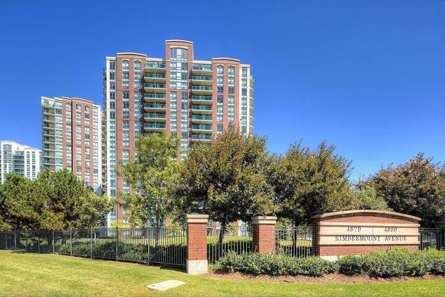 1705 - 4879 Kimbermount Ave, Condo with 2 bedrooms, 1 bathrooms and 1 parking in Mississauga ON | Card Image