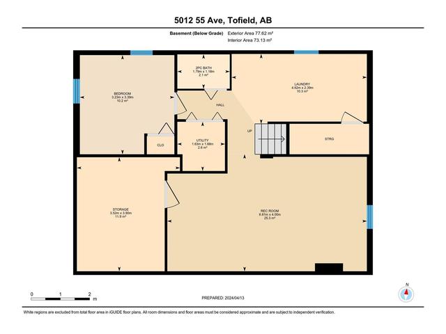 5012 55 Av, House detached with 3 bedrooms, 1 bathrooms and null parking in Tofield AB | Image 42