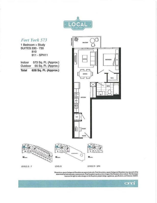 sph11 - 50 Bruyeres Mews, Condo with 1 bedrooms, 1 bathrooms and 1 parking in Toronto ON | Image 10