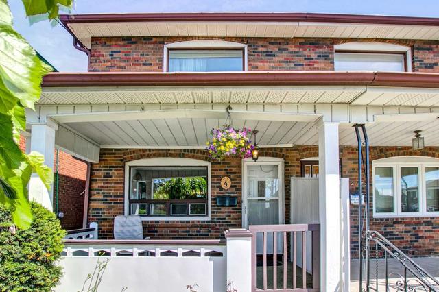 4 Ashbury Ave, House semidetached with 3 bedrooms, 1 bathrooms and 0 parking in Toronto ON | Card Image