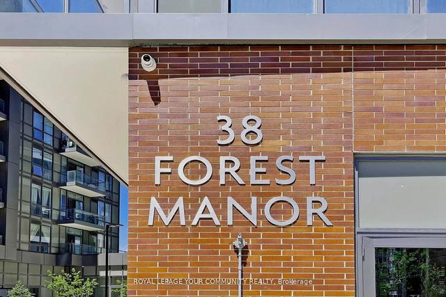 2403 - 38 Forest Manor Rd, Condo with 1 bedrooms, 1 bathrooms and 0 parking in Toronto ON | Image 23