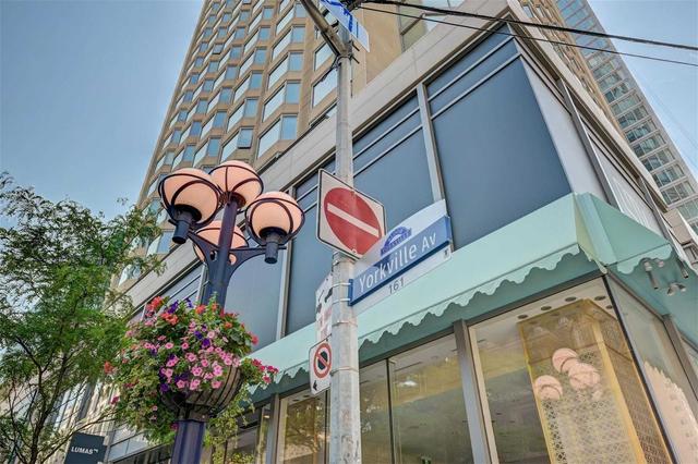 820 - 155 Yorkville Ave, Condo with 1 bedrooms, 1 bathrooms and 0 parking in Toronto ON | Image 17