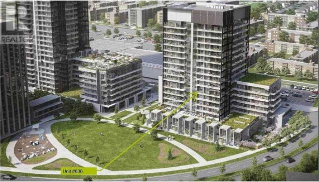 636 - 20 O'neill Rd, Condo with 2 bedrooms, 2 bathrooms and 1 parking in Toronto ON | Card Image