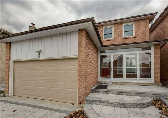 8 Marion Cres, House attached with 3 bedrooms, 3 bathrooms and 4 parking in Markham ON | Image 1