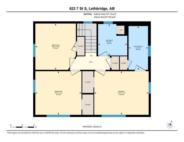 623 7 Street S, House detached with 4 bedrooms, 3 bathrooms and 2 parking in Lethbridge AB | Image 47
