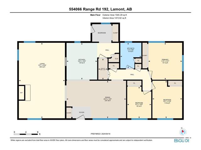 554066 Rge Rd 192, House detached with 3 bedrooms, 1 bathrooms and null parking in Lamont County AB | Image 38