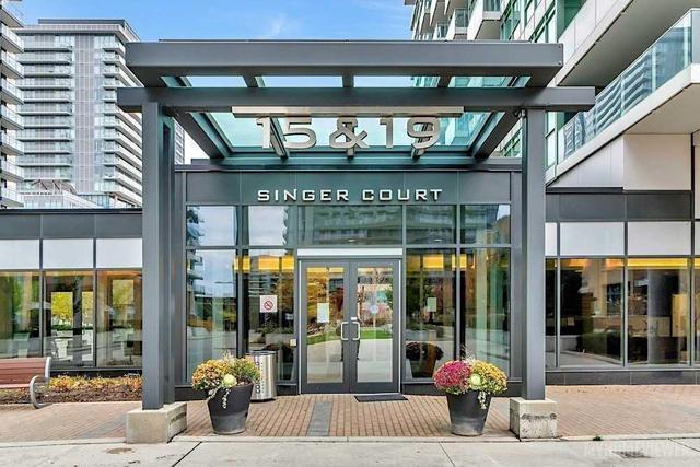 820 - 19 Singer Crt, Condo with 1 bedrooms, 2 bathrooms and 1 parking in Toronto ON | Image 1