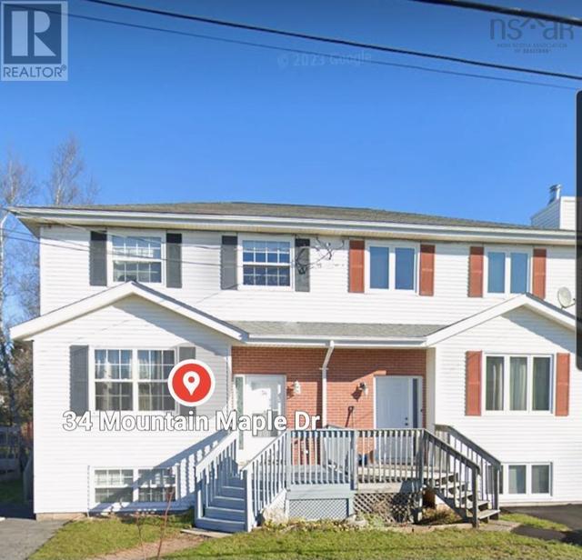 34 Mountain Maple Drive, House semidetached with 4 bedrooms, 1 bathrooms and null parking in Halifax NS | Image 1