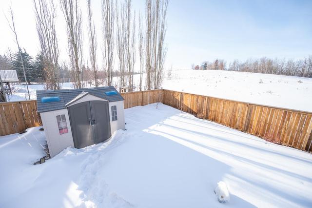 46 Estella Crescent, House detached with 4 bedrooms, 3 bathrooms and 5 parking in Lacombe AB | Image 38