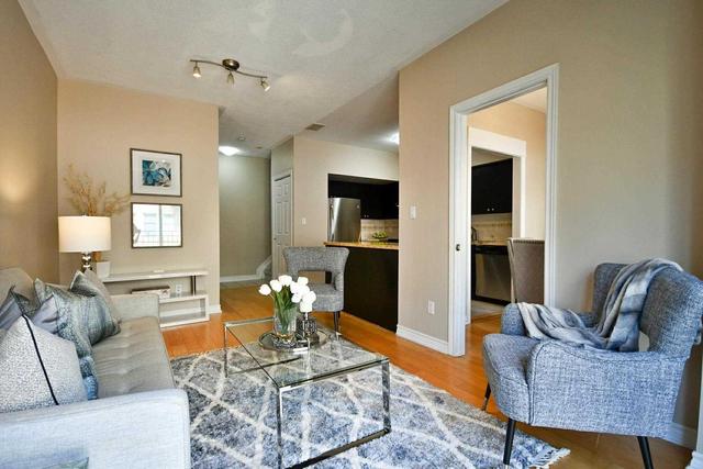 218 - 65 Cranborne Ave, Townhouse with 2 bedrooms, 3 bathrooms and 2 parking in Toronto ON | Image 5