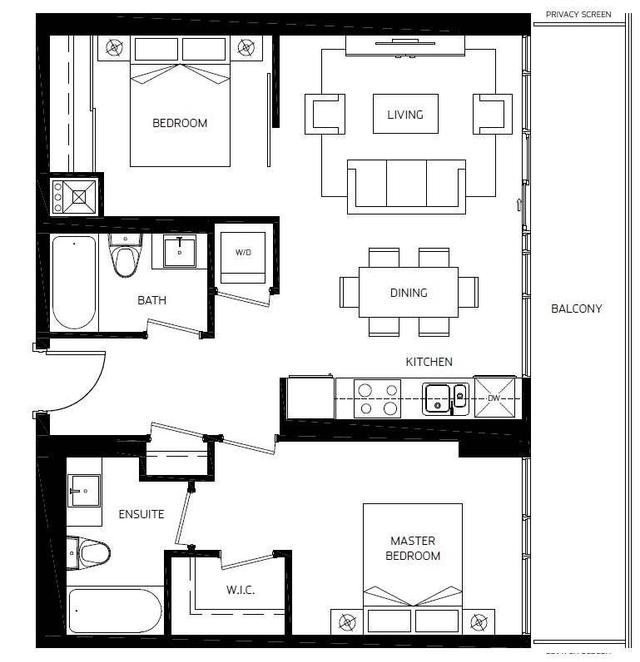 lph 06 - 20 Bruyeres Mews, Condo with 2 bedrooms, 2 bathrooms and 1 parking in Toronto ON | Image 24