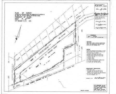 lot 52 Portage Rd, Home with 0 bedrooms, 0 bathrooms and null parking in Kawartha Lakes ON | Image 2