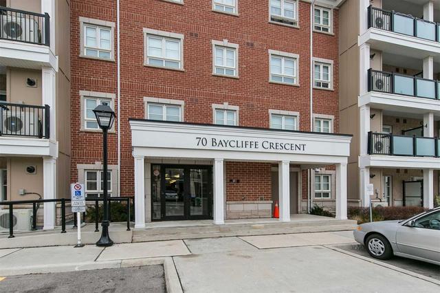 107 - 70 Baycliffe Cres, Condo with 1 bedrooms, 1 bathrooms and 1 parking in Brampton ON | Image 2