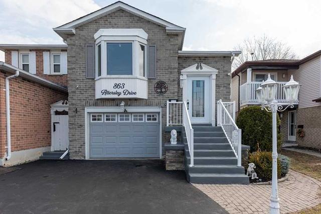863 Attersley Dr, House detached with 3 bedrooms, 2 bathrooms and 3 parking in Oshawa ON | Image 1