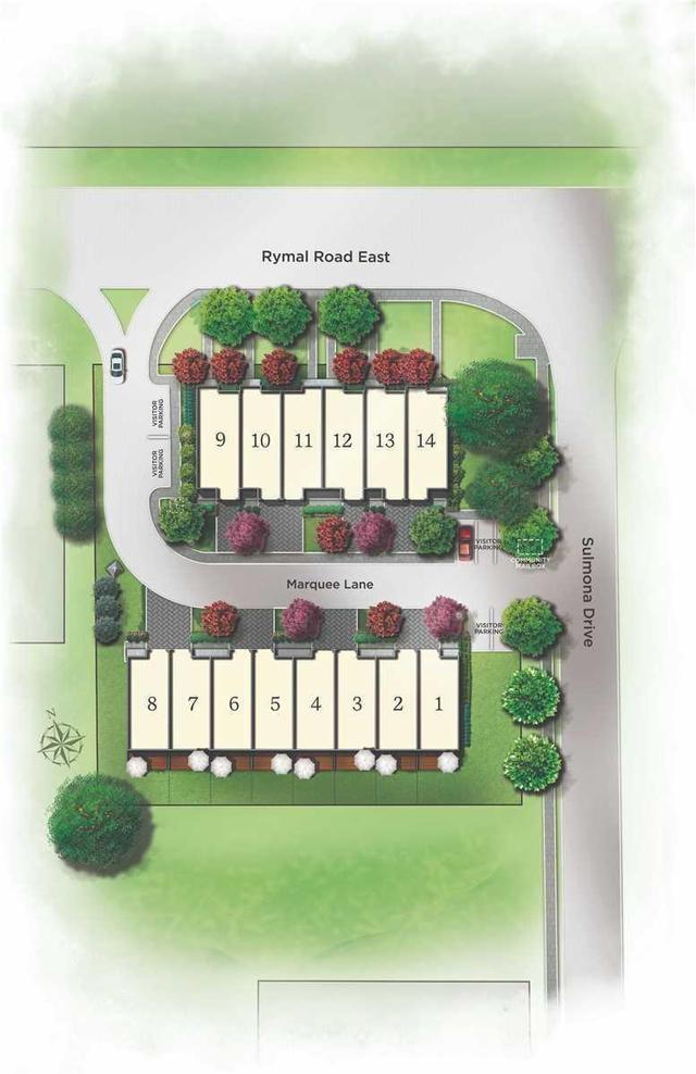 Lot #5 Marquee Lane, House attached with 3 bedrooms, 3 bathrooms and 1 parking in Hamilton ON | Image 6