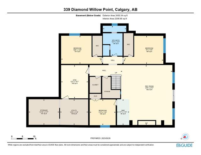 339 Diamond Willow Point, House detached with 4 bedrooms, 2 bathrooms and 6 parking in Rocky View County AB | Image 50