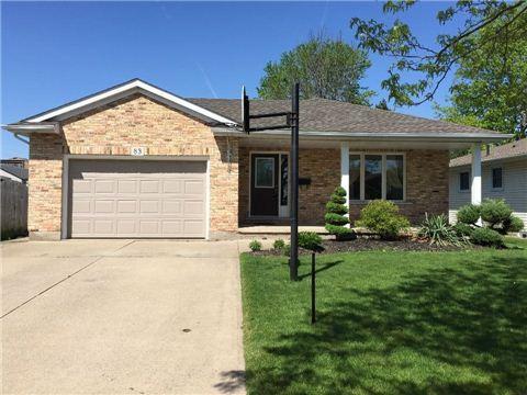 83 Cedarvale Cres, House detached with 4 bedrooms, 2 bathrooms and 4 parking in Welland ON | Image 1