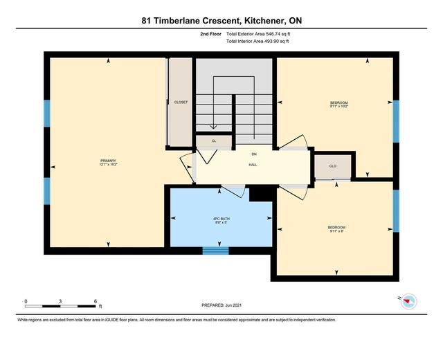 81 Timberlane Cres, House detached with 3 bedrooms, 2 bathrooms and 2 parking in Kitchener ON | Image 31