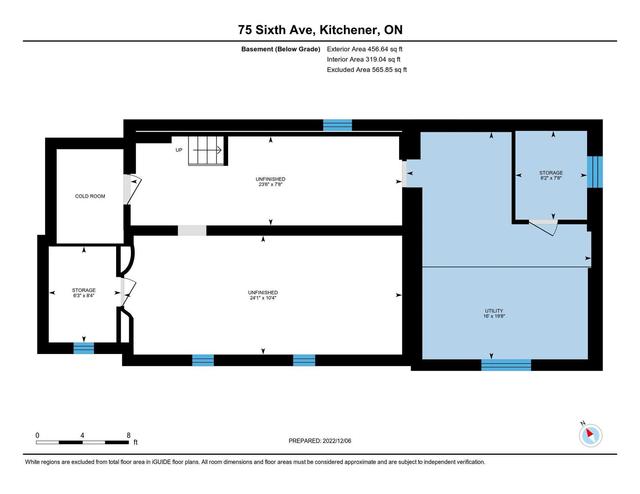 75 Sixth Ave, House detached with 3 bedrooms, 2 bathrooms and 5 parking in Kitchener ON | Image 35