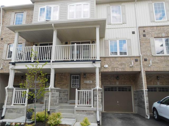 22 - 88 Decorso Dr, House attached with 2 bedrooms, 3 bathrooms and 2 parking in Guelph ON | Image 1