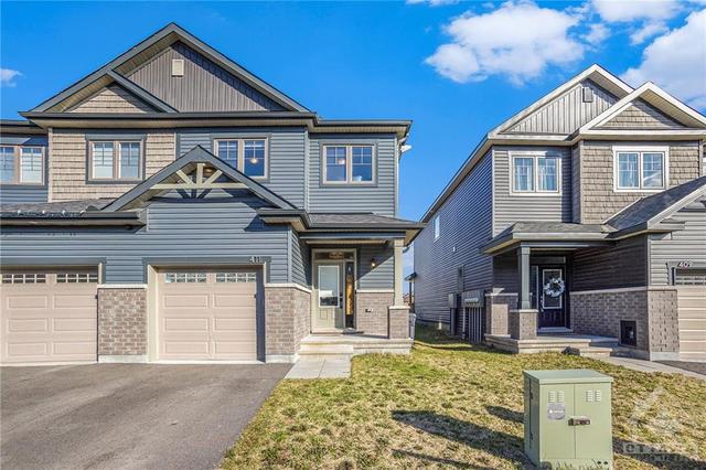 411 Allee Premiere Lane, Home with 3 bedrooms, 3 bathrooms and 2 parking in Clarence Rockland ON | Image 1