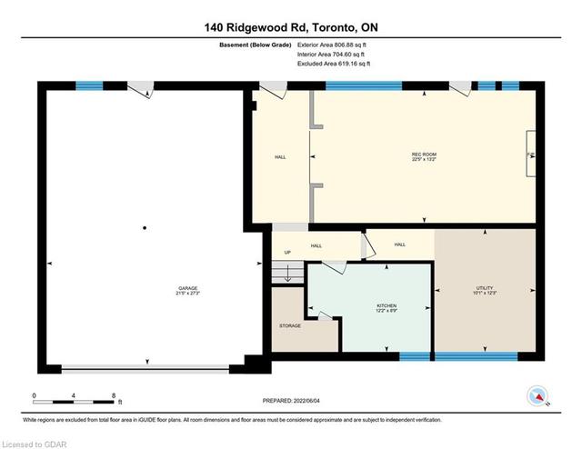 140 Ridgewood Road, House detached with 3 bedrooms, 1 bathrooms and 4 parking in Toronto ON | Image 49