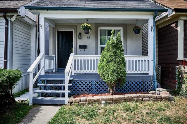 28 Leyton Ave, House detached with 2 bedrooms, 1 bathrooms and 1 parking in Toronto ON | Image 1