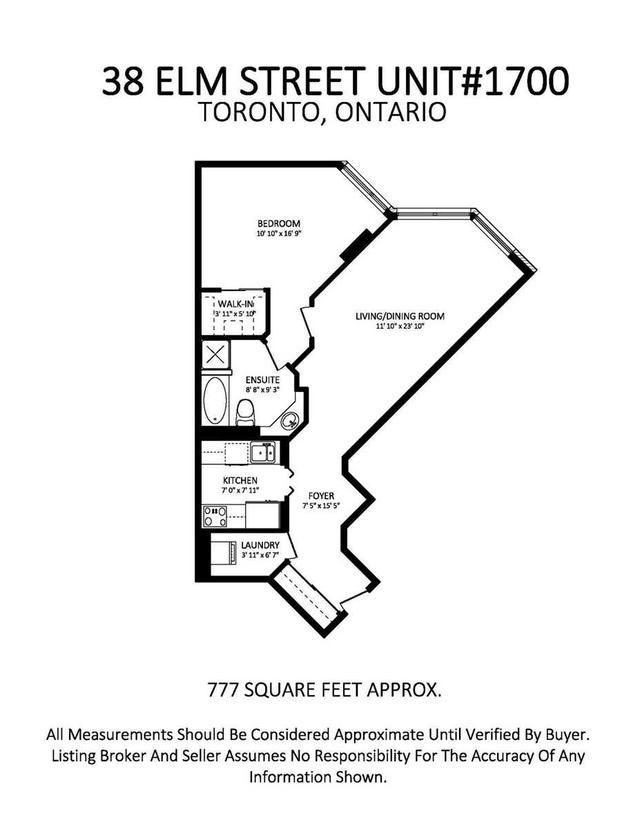 1700 - 38 Elm St, Condo with 1 bedrooms, 1 bathrooms and 0 parking in Toronto ON | Image 19