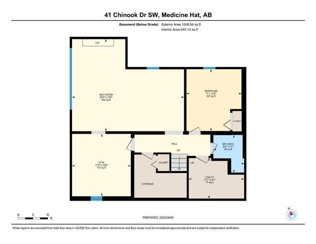 41 Chinook Drive Sw, House detached with 3 bedrooms, 2 bathrooms and 3 parking in Medicine Hat AB | Image 39
