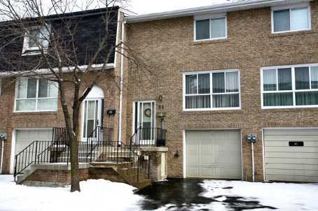 T.H.81 - 615 Rathburn Rd, Townhouse with 3 bedrooms, 2 bathrooms and 1 parking in Toronto ON | Image 1