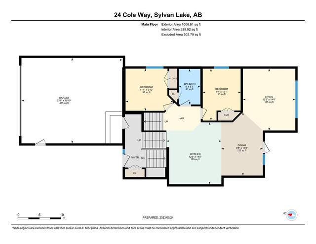 24 Cole Way, House detached with 5 bedrooms, 3 bathrooms and 4 parking in Sylvan Lake AB | Image 36
