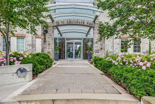 1702 - 15 Windermere Ave, Condo with 1 bedrooms, 2 bathrooms and 1 parking in Toronto ON | Image 1
