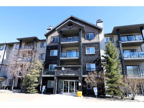 414 - 1204 156 St Nw Nw, Condo with 2 bedrooms, 2 bathrooms and null parking in Edmonton AB | Card Image