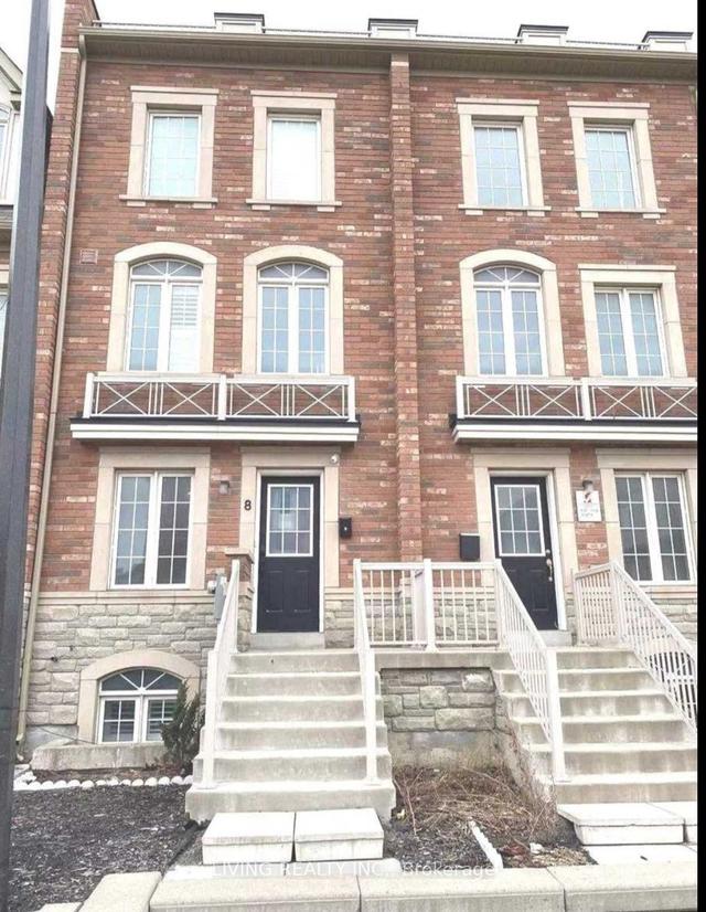 8 Ted Wray Circ, House attached with 3 bedrooms, 3 bathrooms and 1 parking in Toronto ON | Image 1