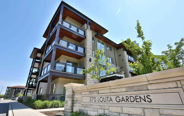 416 - 570 Lolita Gdns, Condo with 1 bedrooms, 1 bathrooms and 2 parking in Mississauga ON | Image 1