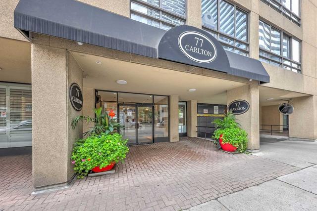 807 - 77 Carlton St, Condo with 2 bedrooms, 2 bathrooms and 1 parking in Toronto ON | Image 1