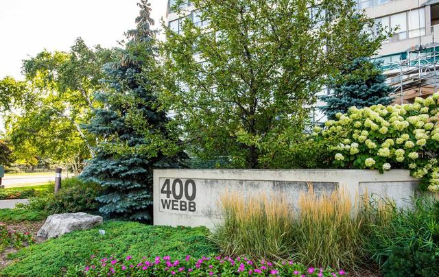 1107 - 400 Webb Dr, Condo with 2 bedrooms, 2 bathrooms and 1 parking in Mississauga ON | Image 1