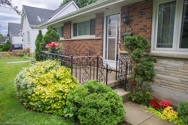 12 Evelyn Street, House detached with 3 bedrooms, 1 bathrooms and null parking in Brantford ON | Image 4
